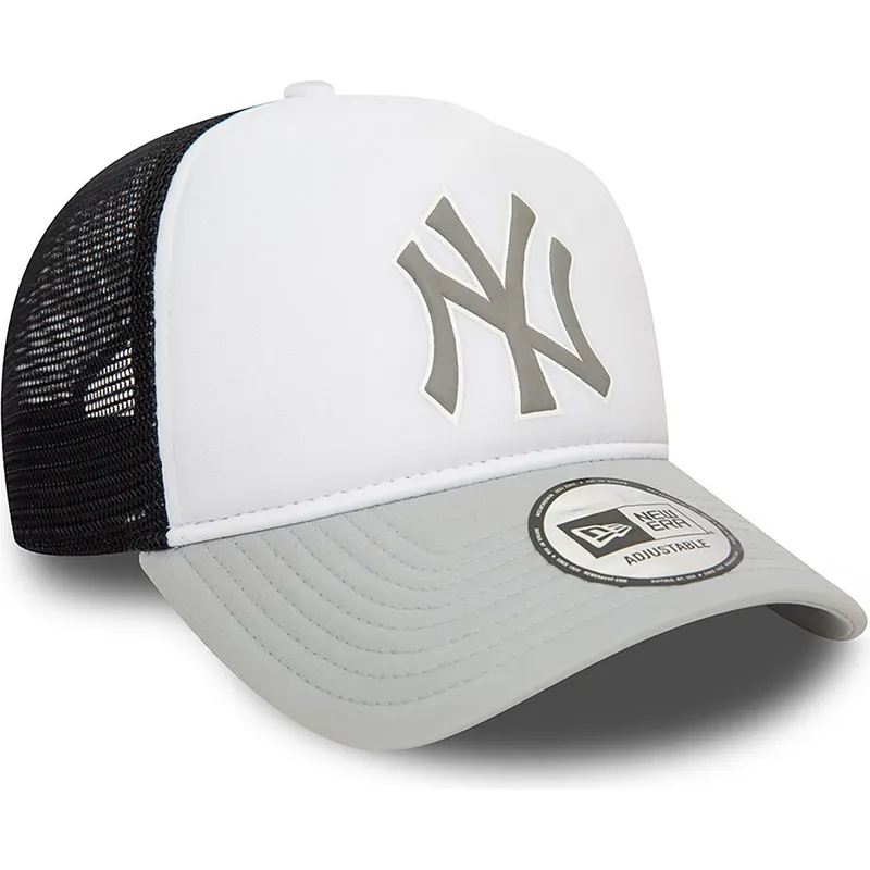 lippikset-kaareva-rekka-harmaa-snapback-a-frame-new-york-yankees-mlb-new-era lippikset-kaareva-rekka-harmaa-snapback-a-frame-new-york-yankees-mlb-new-era
