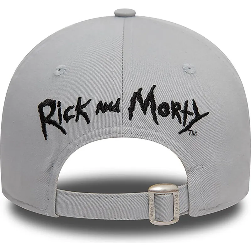 lippikset-kaareva-harmaa-saadettava-nauha-9forty-character-rick-sanchez-rick-y-morty-new-era