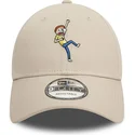 lippikset-kaareva-beige-saadettava-nauha-9forty-character-morty-smith-rick-y-morty-new-era