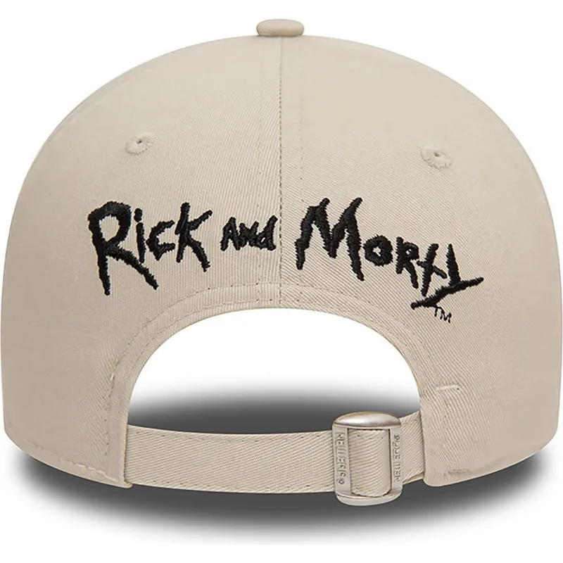 lippikset-kaareva-beige-saadettava-nauha-9forty-character-morty-smith-rick-y-morty-new-era