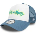 lippikset-kaareva-rekka-sininen-snapback-a-frame-character-rick-y-morty-new-era