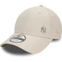 lippikset-kaareva-beige-saadettava-nauha-9forty-flawless-new-york-yankees-mlb-new-era