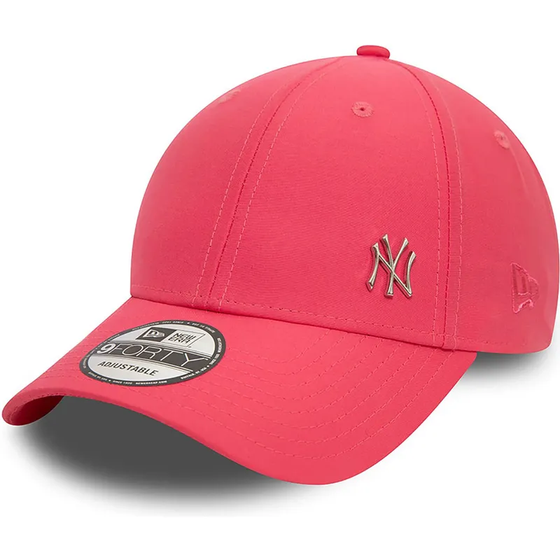 lippikset-kaareva-vaaleanpunainen-saadettava-nauha-9forty-flawless-new-york-yankees-mlb-new-era