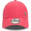 lippikset-kaareva-vaaleanpunainen-saadettava-nauha-9forty-flawless-new-york-yankees-mlb-new-era