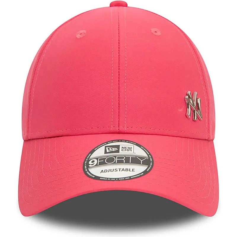 lippikset-kaareva-vaaleanpunainen-saadettava-nauha-9forty-flawless-new-york-yankees-mlb-new-era