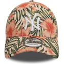 lippikset-kaareva-monivarinen-saadettava-nauha-9forty-tropical-new-york-yankees-mlb-new-era