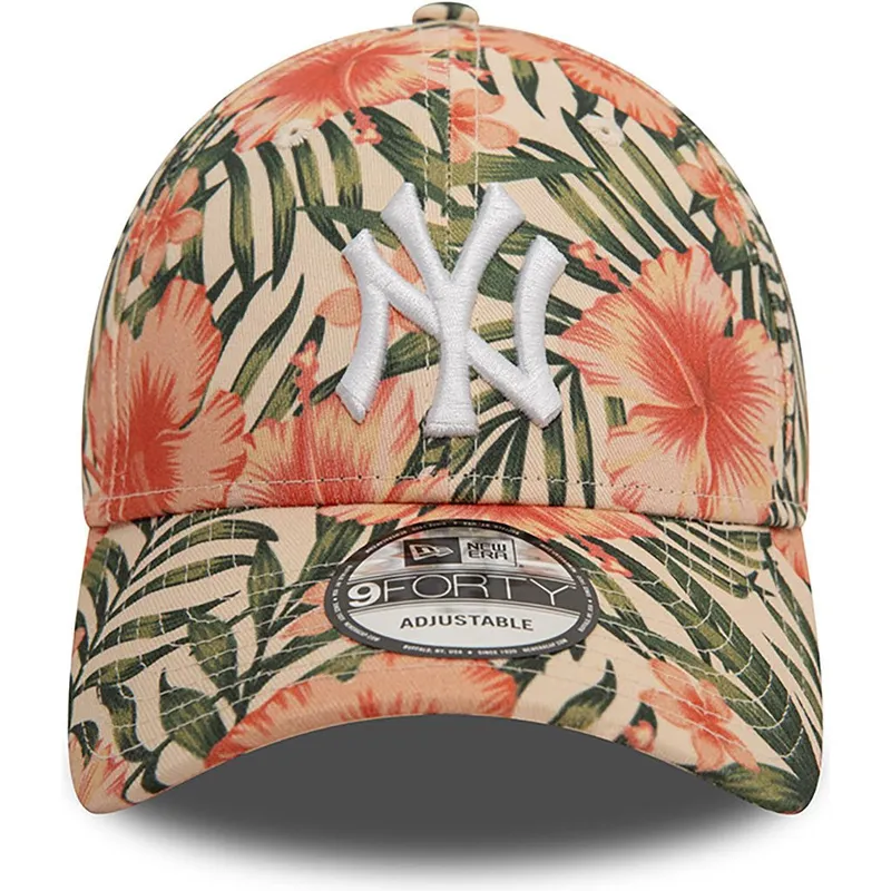 lippikset-kaareva-monivarinen-saadettava-nauha-9forty-tropical-new-york-yankees-mlb-new-era