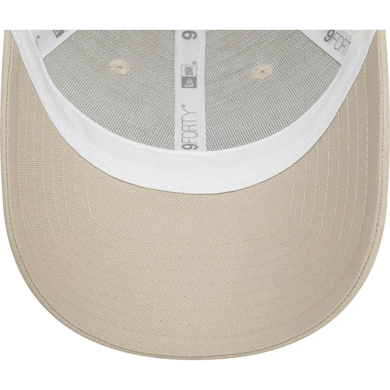lippikset-kaareva-rekka-beige-snapback-9forty-home-field-new-york-yankees-mlb-new-era