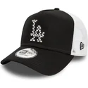 lippikset-kaareva-rekka-musta-snapback-a-frame-seasonal-infill-los-angeles-dodgers-mlb-new-era