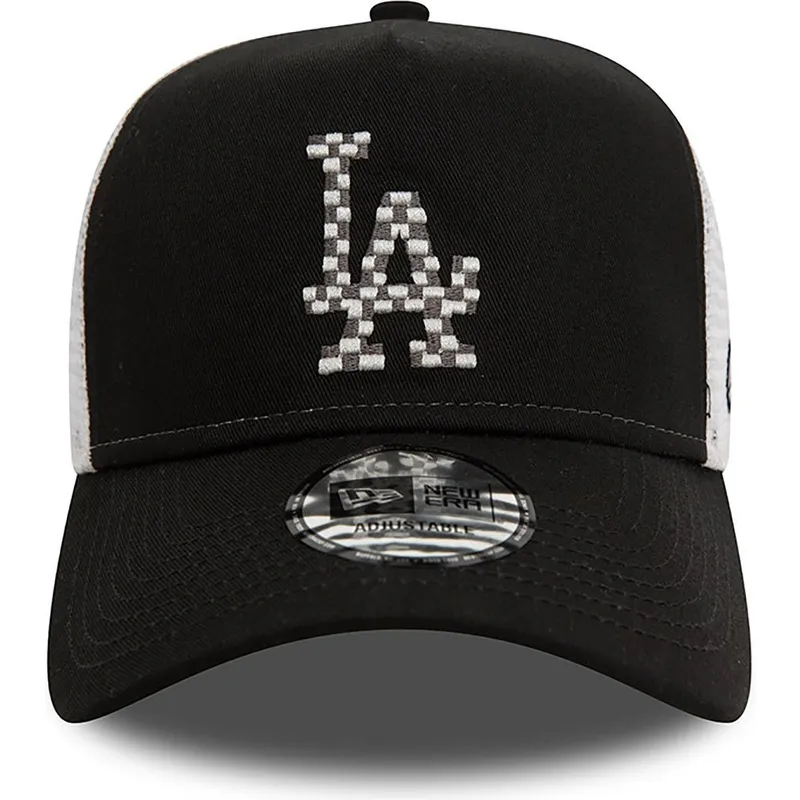 lippikset-kaareva-rekka-musta-snapback-a-frame-seasonal-infill-los-angeles-dodgers-mlb-new-era