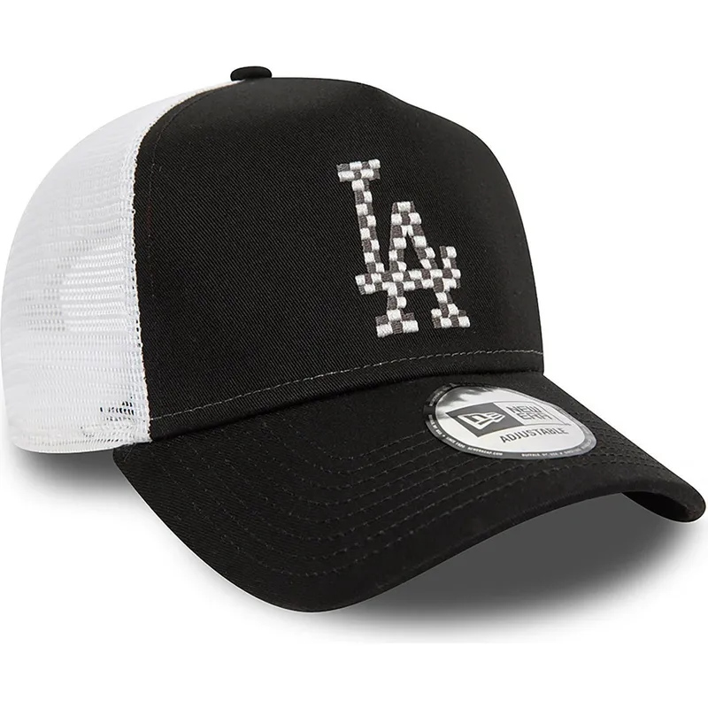 lippikset-kaareva-rekka-musta-snapback-a-frame-seasonal-infill-los-angeles-dodgers-mlb-new-era