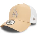 lippikset-kaareva-rekka-ruskea-snapback-a-frame-seasonal-infill-los-angeles-dodgers-mlb-new-era