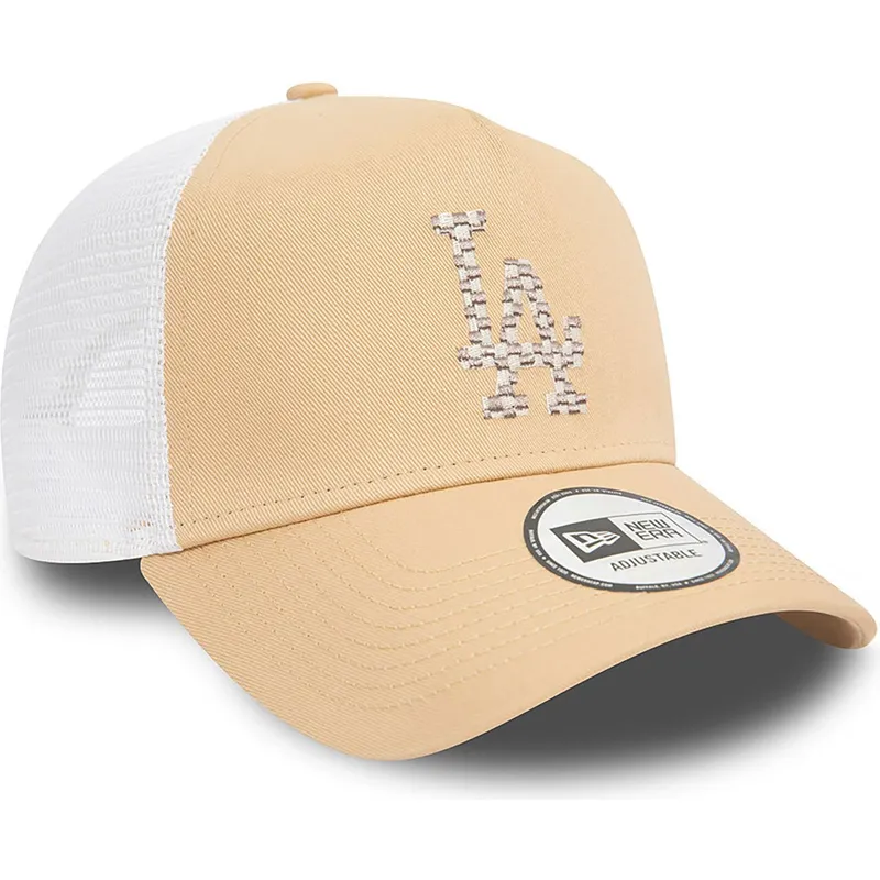 lippikset-kaareva-rekka-ruskea-snapback-a-frame-seasonal-infill-los-angeles-dodgers-mlb-new-era