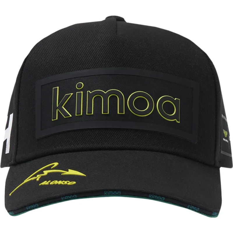 lippikset-kaareva-musta-saadettava-nauha-patch-aston-martin-f1-team-x-kimoa-aston-martin-formula-1-kimoa