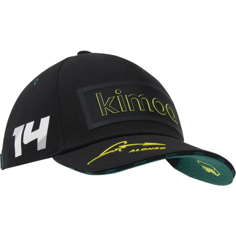 lippikset-kaareva-musta-saadettava-nauha-patch-aston-martin-f1-team-x-kimoa-aston-martin-formula-1-kimoa