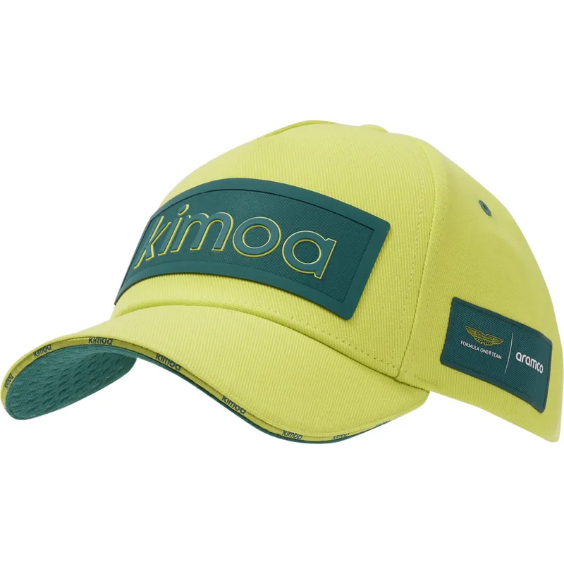 lippikset-kaareva-keltainen-saadettava-nauha-patch-aston-martin-f1-team-x-kimoa-aston-martin-formula-1-kimoa lippikset-kaareva-keltainen-saadettava-nauha-patch-aston-martin-f1-team-x-kimoa-aston-martin-formula-1-kimoa