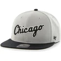 lippikset-littea-harmaa-snapback-letras-chicago-white-sox-mlb-47-brand
