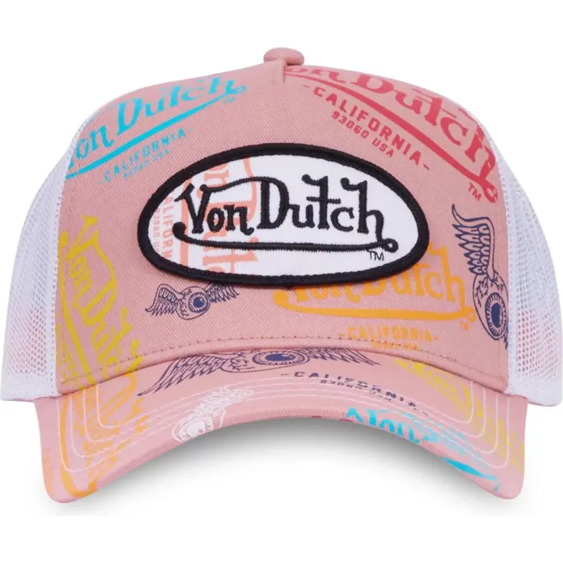 lippikset-kaareva-rekka-vaaleanpunainen-snapback-le-pou-von-dutch lippikset-kaareva-rekka-vaaleanpunainen-snapback-le-pou-von-dutch