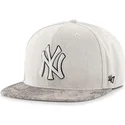 lippikset-littea-harmaa-snapback-new-york-yankees-mlb-47-brand