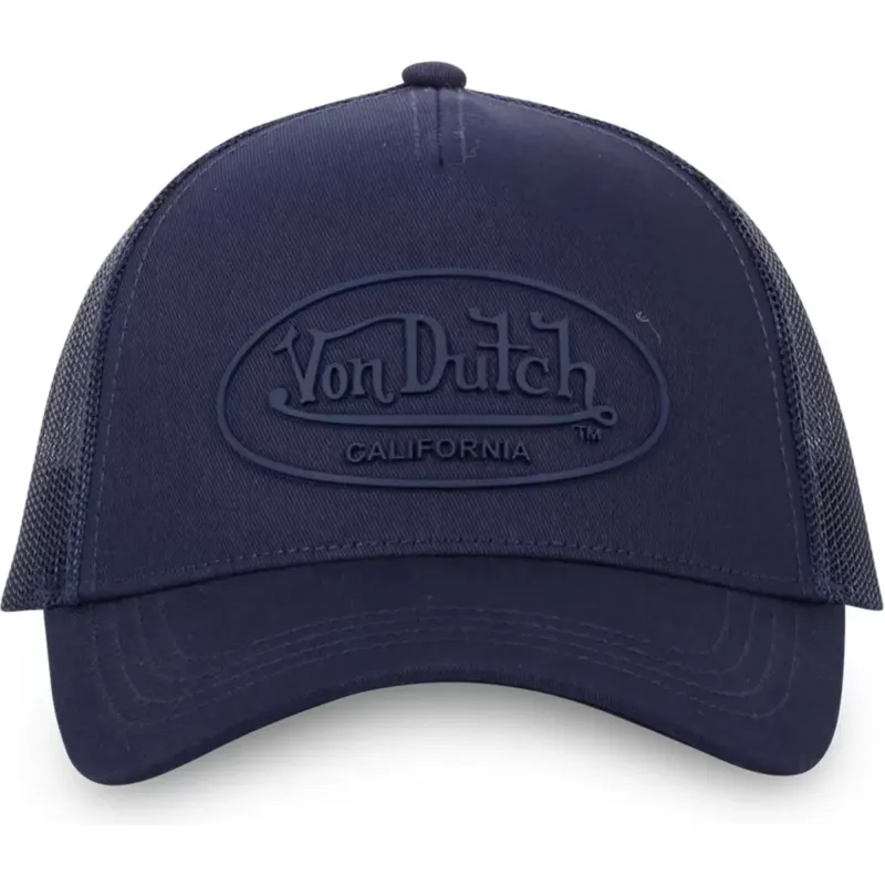 lippikset-kaareva-rekka-laivastonsininen-snapback-log02-von-dutch