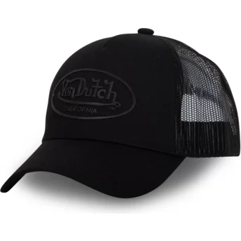 Lippikset kaareva rekka musta snapback LOG01 Von Dutch