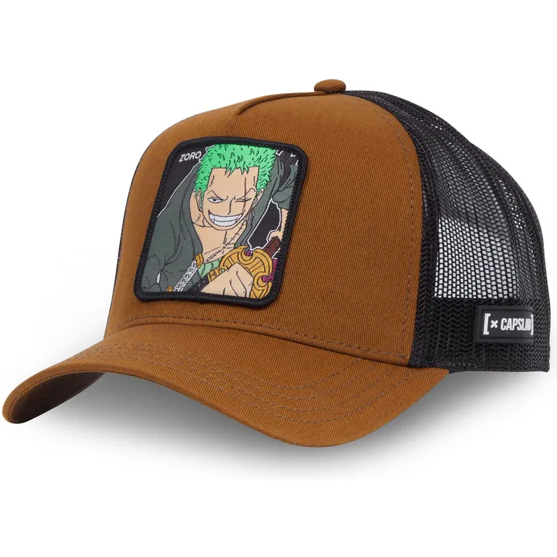 lippikset-kaareva-rekka-ruskea-snapback-zor1-ct-roronoa-zoro-one-piece-capslab lippikset-kaareva-rekka-ruskea-snapback-zor1-ct-roronoa-zoro-one-piece-capslab