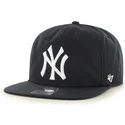 47-brand-flat-brim-new-york-yankees-mlb-black-snapback-cap