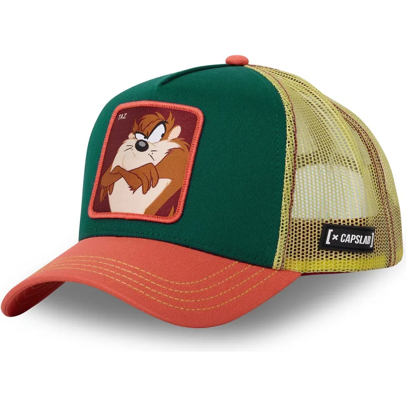 lippikset-kaareva-rekka-monivarinen-snapback-tasmanian-piru-looney-tunes-capslab