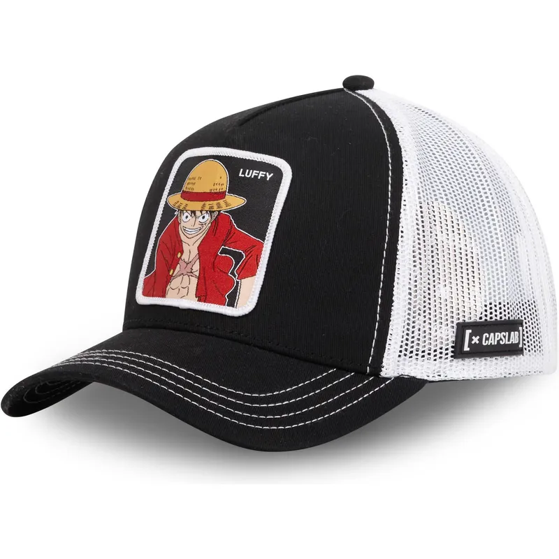 cap-kaareva-black-snapback-monkey-d-luffy-one-piece-capslab cap-kaareva-black-snapback-monkey-d-luffy-one-piece-capslab