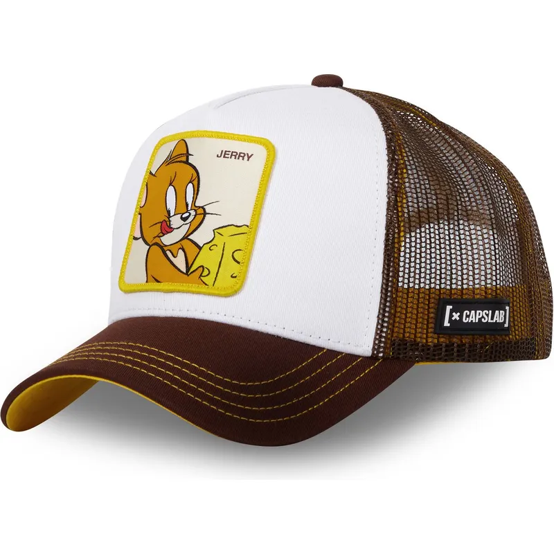 lippikset-kaareva-rekka-ruskea-snapback-ct-jerry-looney-tunes-capslab