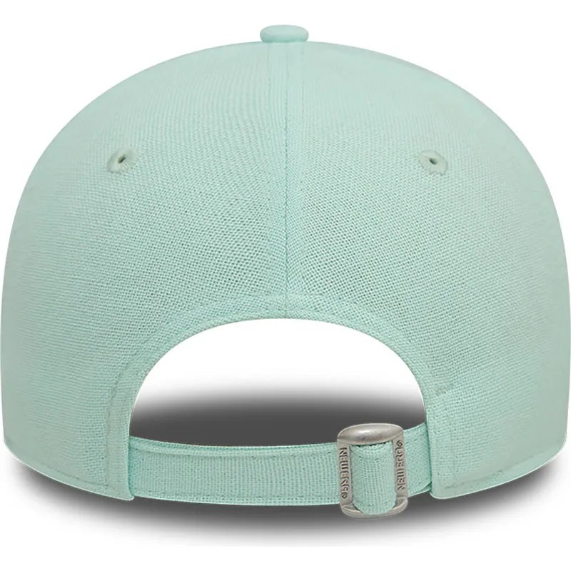 lippikset-kaareva-vihrea-saadettava-nauha-9forty-linen-los-angeles-dodgers-mlb-new-era
