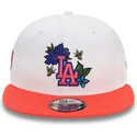 lippikset-littea-punainen-snapback-9fifty-floral-los-angeles-dodgers-mlb-new-era
