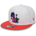lippikset-littea-punainen-snapback-9fifty-floral-los-angeles-dodgers-mlb-new-era