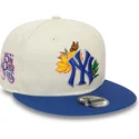 lippikset-littea-sininen-snapback-9fifty-floral-new-york-yankees-mlb-new-era