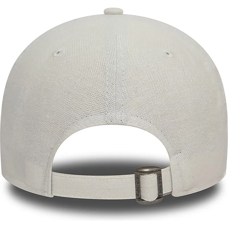 lippikset-kaareva-valkoinen-saadettava-nauha-9forty-linen-new-york-yankees-mlb-new-era