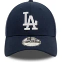 lippikset-kaareva-laivastonsininen-saadettava-nauha-9forty-linen-los-angeles-dodgers-mlb-new-era