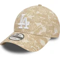 lippikset-kaareva-ruskea-saadettava-nauha-9forty-summer-all-over-print-los-angeles-dodgers-mlb-new-era