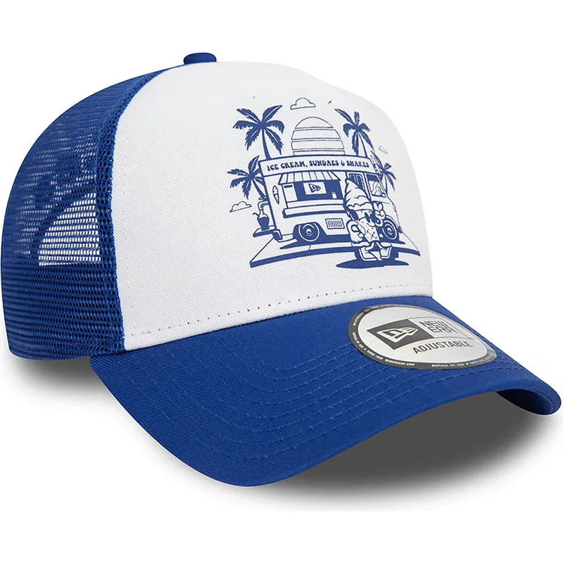lippikset-kaareva-rekka-sininen-snapback-a-frame-frame-graphic-ice-cream-los-angeles-new-era