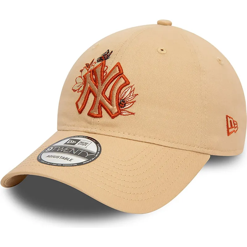 lippikset-kaareva-ruskea-saadettava-nauha-9twenty-floral-new-york-yankees-mlb-new-era lippikset-kaareva-ruskea-saadettava-nauha-9twenty-floral-new-york-yankees-mlb-new-era