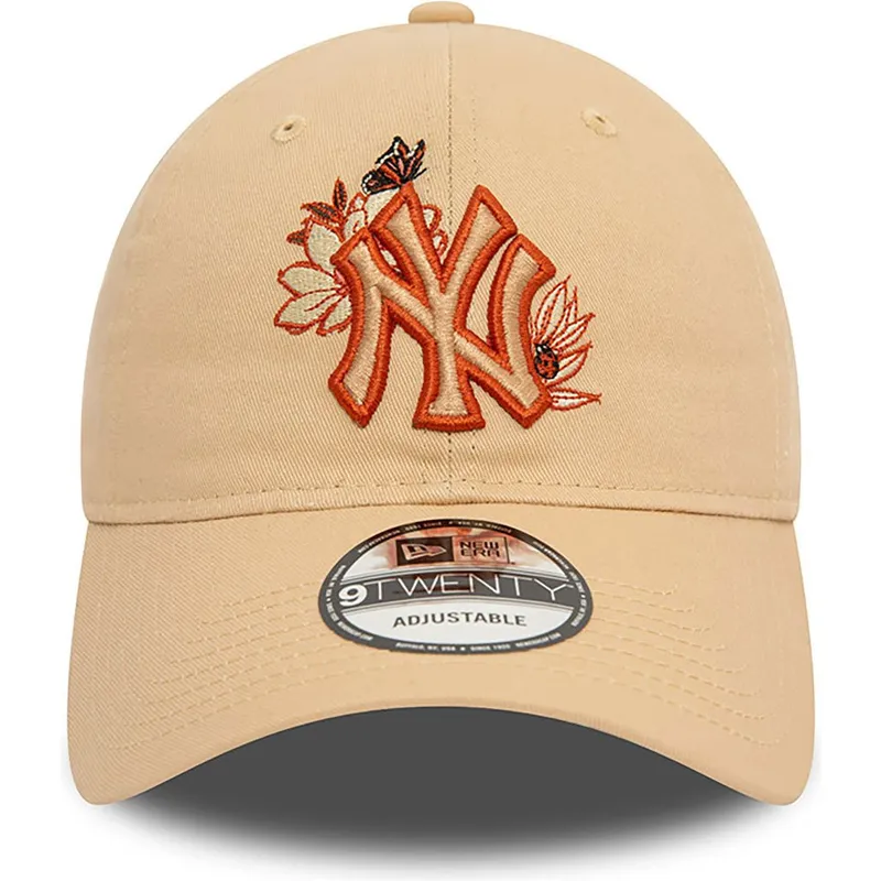 lippikset-kaareva-ruskea-saadettava-nauha-9twenty-floral-new-york-yankees-mlb-new-era lippikset-kaareva-ruskea-saadettava-nauha-9twenty-floral-new-york-yankees-mlb-new-era