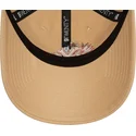 lippikset-kaareva-ruskea-saadettava-nauha-9twenty-floral-new-york-yankees-mlb-new-era