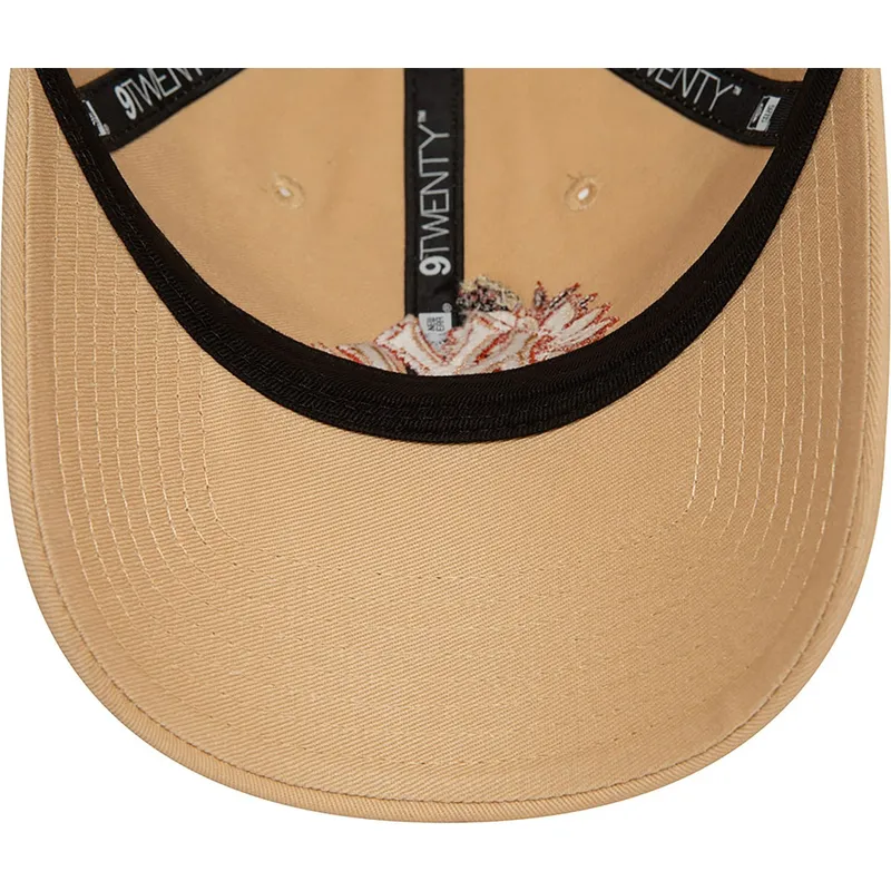 lippikset-kaareva-ruskea-saadettava-nauha-9twenty-floral-new-york-yankees-mlb-new-era lippikset-kaareva-ruskea-saadettava-nauha-9twenty-floral-new-york-yankees-mlb-new-era