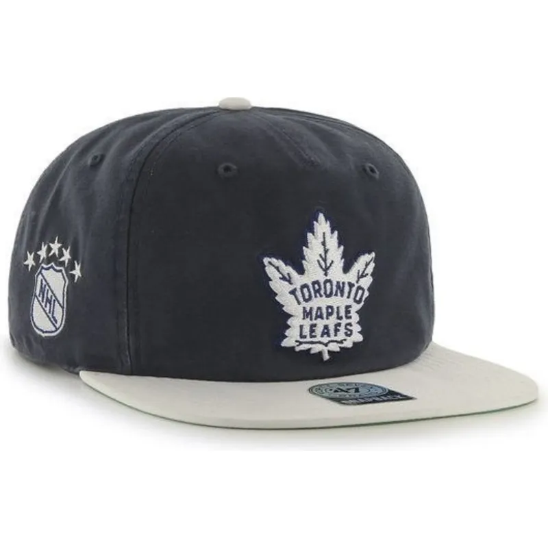 lippikset-littea-laivastonsininen-snapback-toronto-maple-leafs-nhl-47-brand