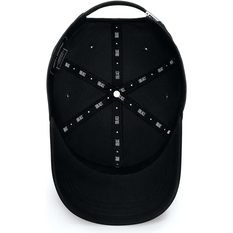 lippikset-kaareva-musta-saadettava-nauha-baseball-peach-oblack