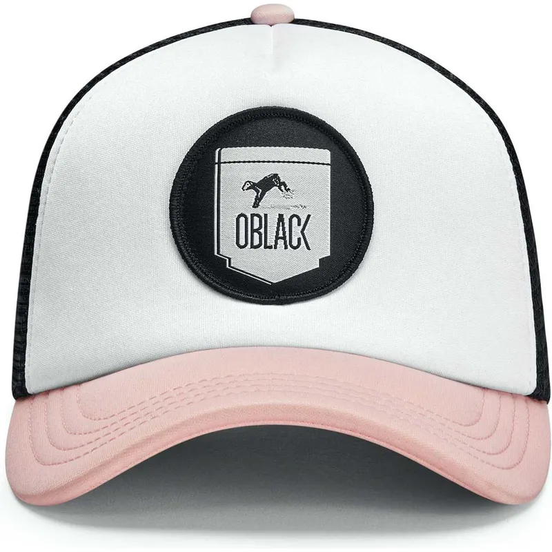 lippikset-kaareva-rekka-vaaleanpunainen-snapback-oblack