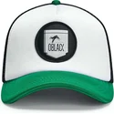 cap-kaareva-green-snapback-oblack
