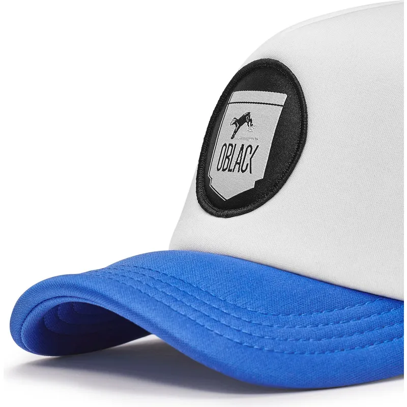 lippikset-kaareva-rekka-sininen-snapback-oblack