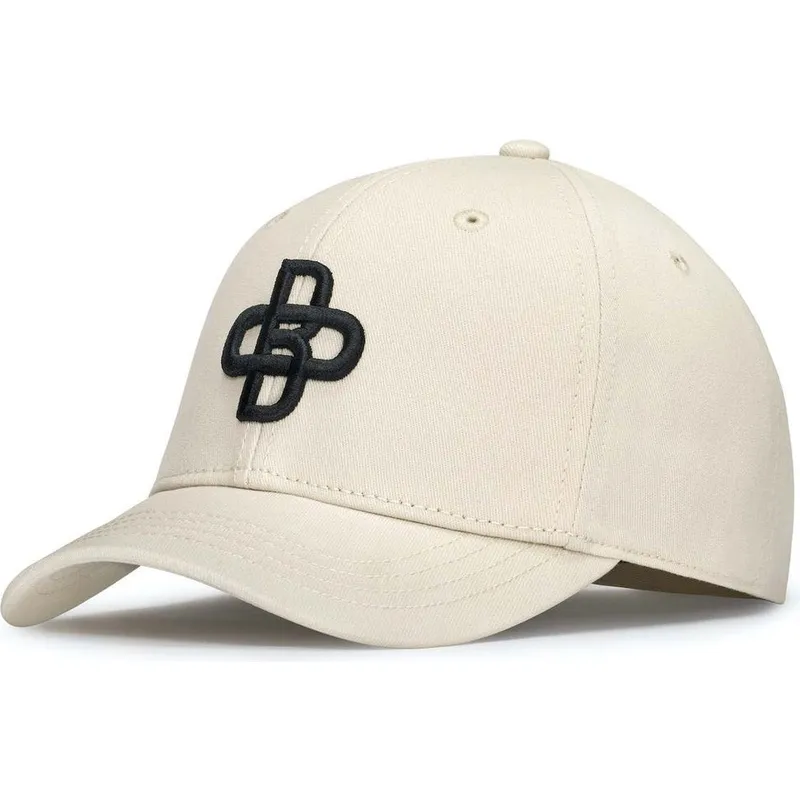 cap-kaareva-beige-adjustable-strap-oblack