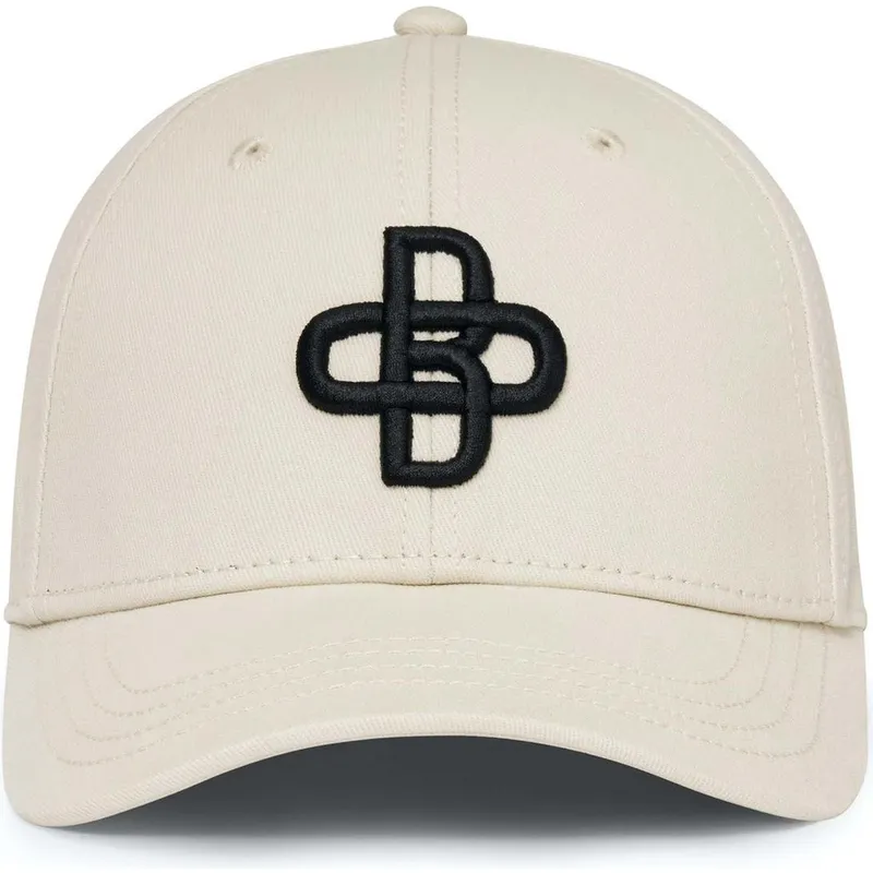 cap-kaareva-beige-adjustable-strap-oblack