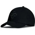 lippikset-kaareva-musta-saadettava-nauha-baseball-peach-oblack